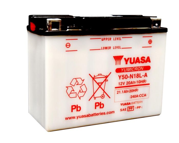 YUASA Y50-N18L-A YUMICRON 12-Volt Battery - Reliable Power for Your Equipment