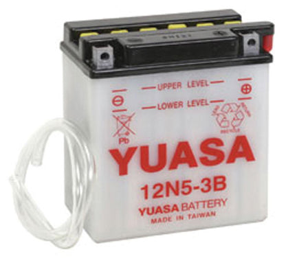 YUASA 12N5-3B Conventional 12-Volt Battery - Reliable Power for Your Equipment