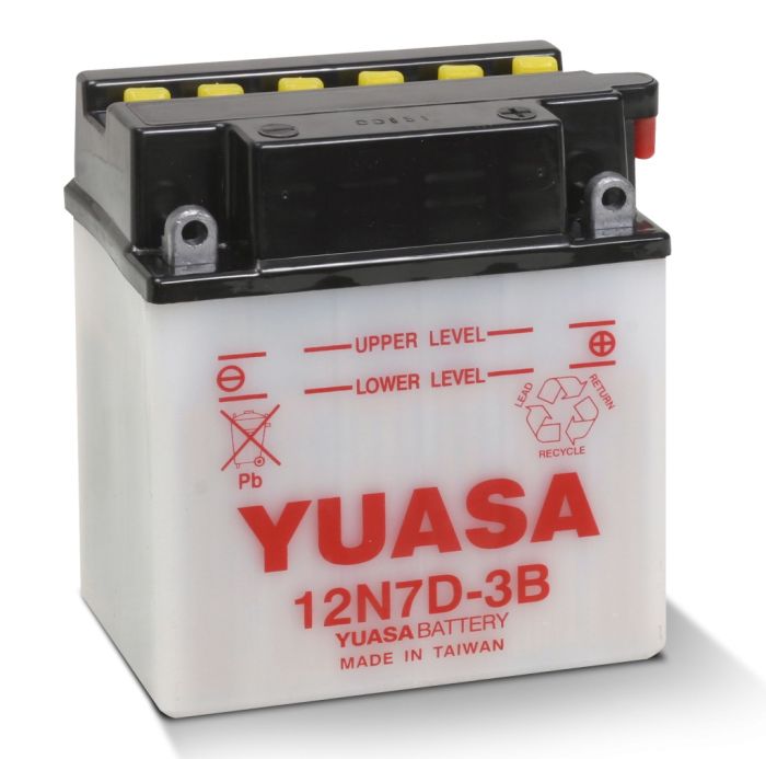 YUASA 12N7D-3B Conventional 12 Volt Battery - Reliable Power Solution