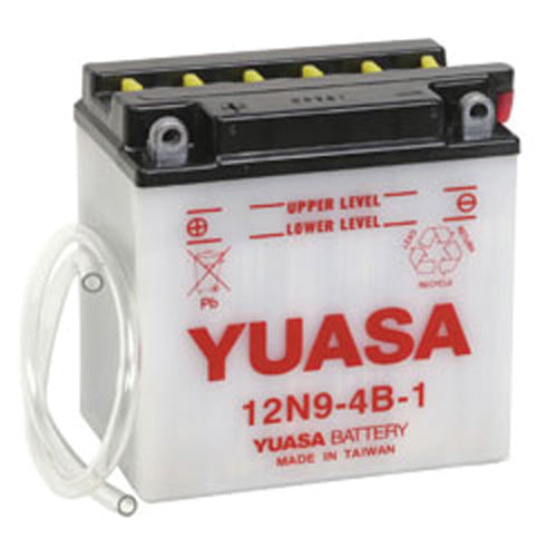 YUASA 12N9-4B-1 Conventional 12V Battery - Reliable Power for Your Vehicle