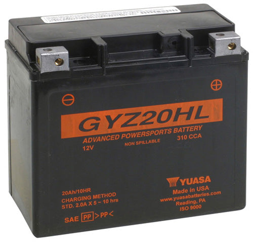 YUASA GYZ20HL Factory Activated Battery - Reliable Power for Your Equipment