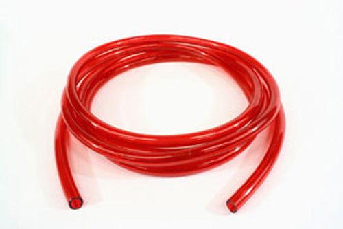HELIX Racing Transparent Tubing 1/8 inch x 5 ft Red - Durable and Flexible Fuel and Fluid Line