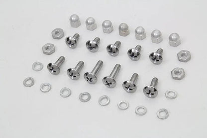 Colony Windshield Mounting Screw Set Cadmium for Harley Davidson FL (1949-1958) by Colony
