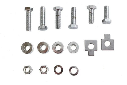 Colony Chrome Oil Tank Bracket Mount Kit for Harley Davidson FL (1958-1964) by Colony