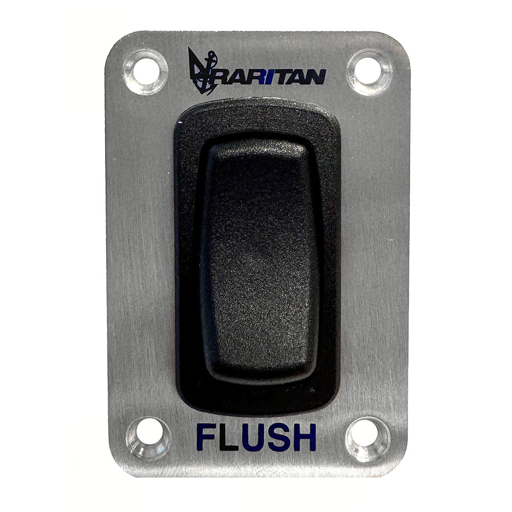 Raritan Momentary Flush Switch with Stainless Steel Faceplate – PRS Model