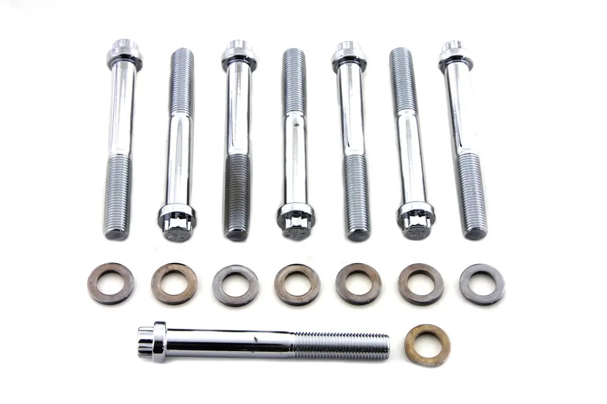 Colony Headbolt Kit Chrome for Harley Davidson XL 1973-1982 by Colony
