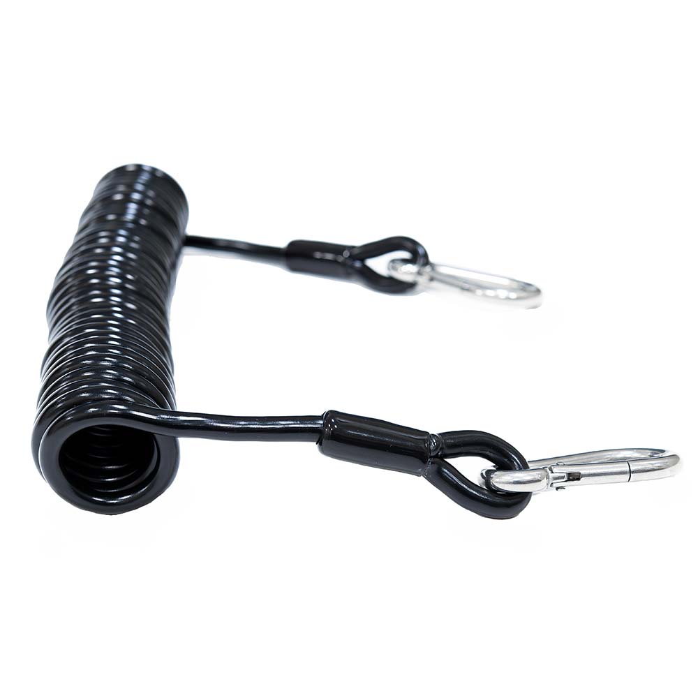 Tigress Heavy-Duty Coiled Safety Tether - 1200 lbs, Part #88440-1