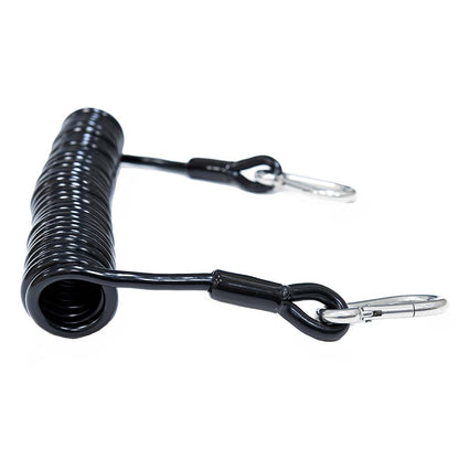 Tigress Heavy-Duty Coiled Safety Tether - 1200 lbs, Part #88440-1