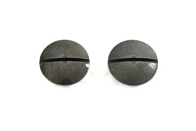 Colony Parkerized Handlebar End Plugs for Harley Davidson XL Models by Colony