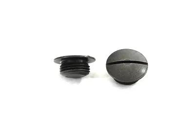 Colony Parkerized Handlebar End Plugs for Harley Davidson XL Models by Colony