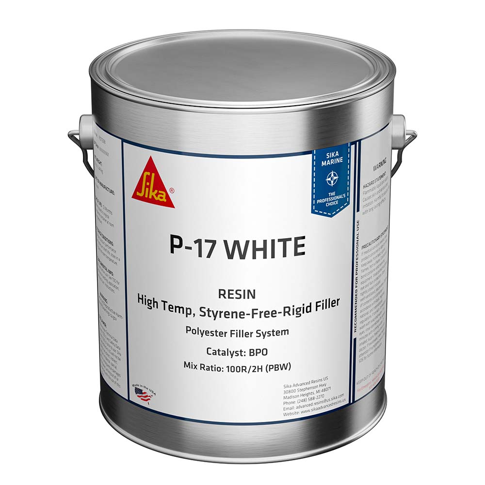 Sika Biresin AP017 White Polyester Resin with Hardener - Gallon Can for Advanced Tooling and Prototyping