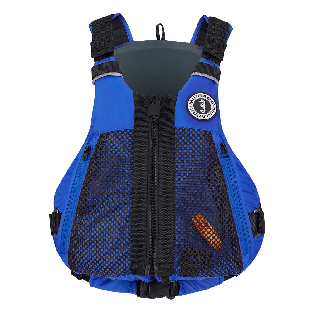 Mustang Survival Trident Foam Vest Blue Small/Medium - USCG Approved Personal Flotation Device