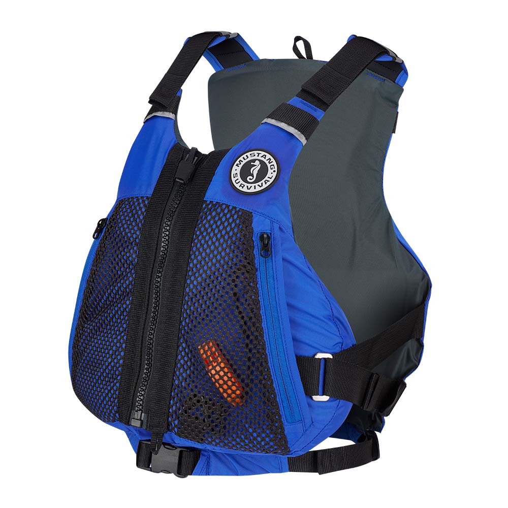 Mustang Survival Trident Foam Vest Blue Small/Medium - USCG Approved Personal Flotation Device