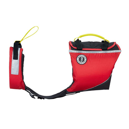 Mustang Survival Underdog Foam Flotation PFD for Dogs - Red/Black, X-Large