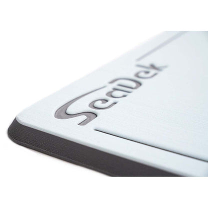 SeaDek Large Helm Pad - Caribbean Blue and Storm Grey for Enhanced Comfort