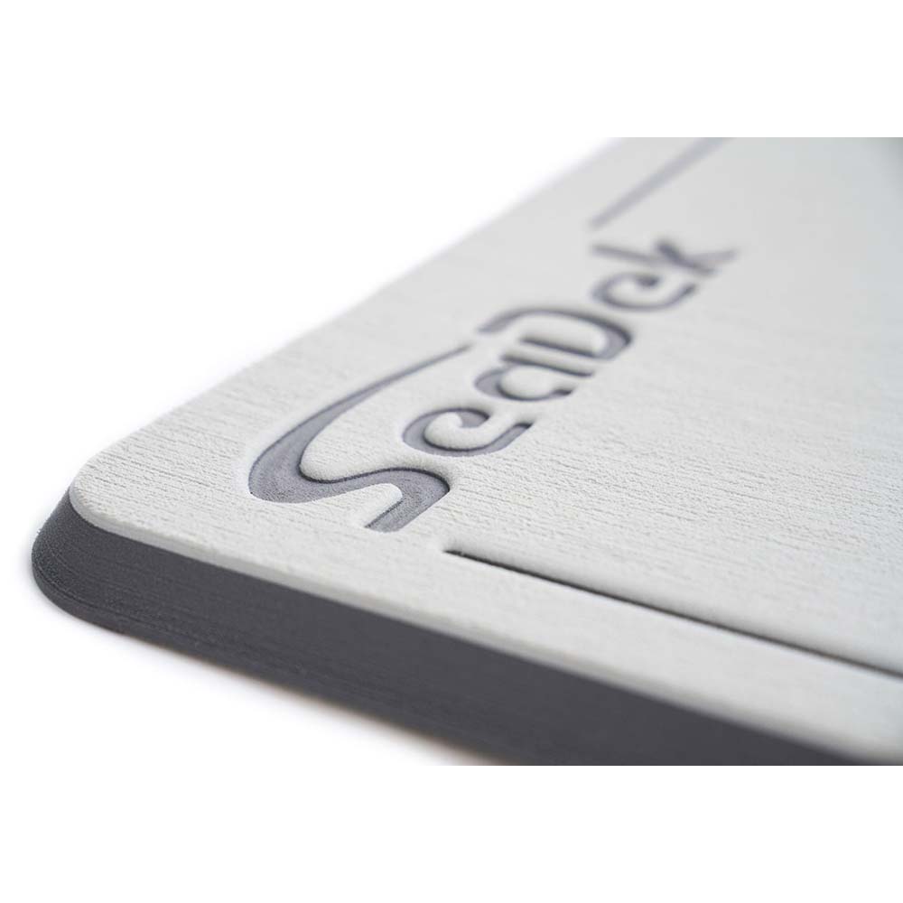 SeaDek Small Helm Pad - Cool Grey/Storm Grey for Enhanced Comfort and Protection