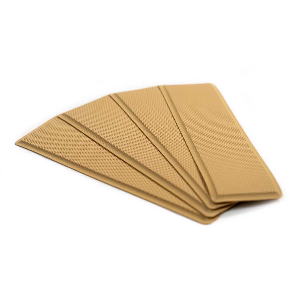 SeaDek Embossed 4-Piece Step Kit - Camel for Trailers and Boats