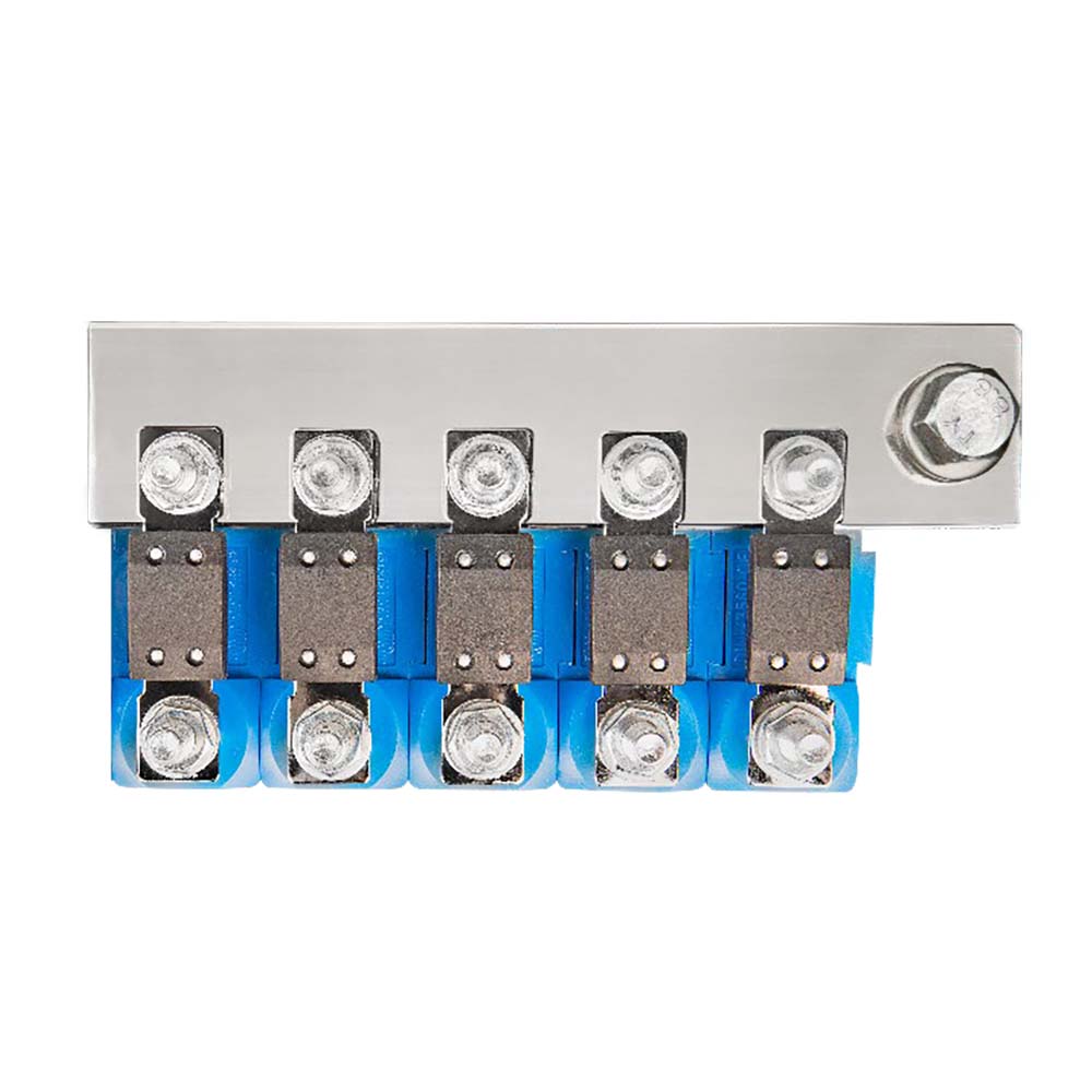 Victron Energy CIP100400060 Busbar for Connecting 5 Mega Fuse Holders