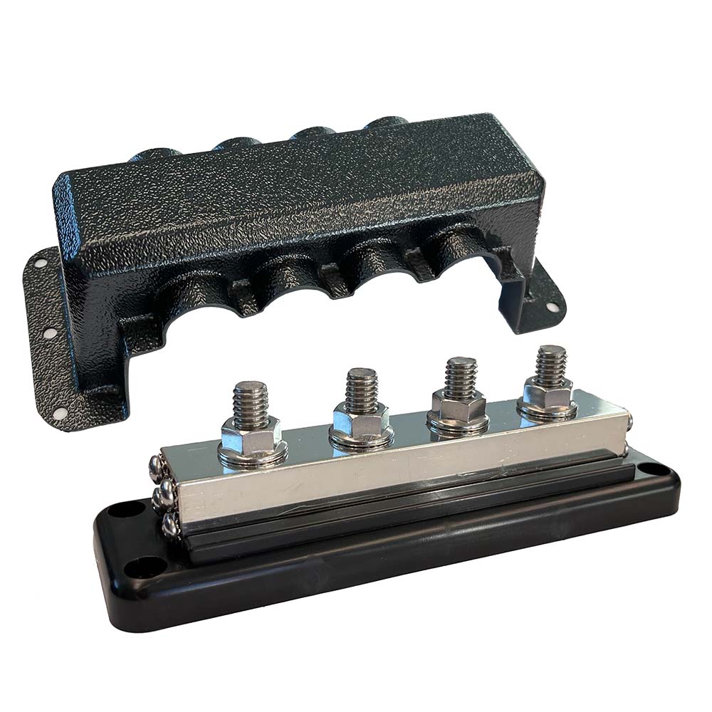 Victron Energy VBB160040010 600A 4-Pole Busbar with Cover and M8 Terminals