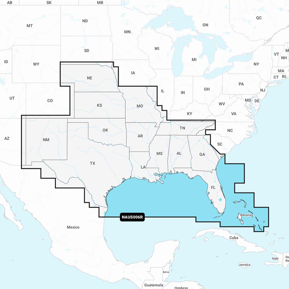 Navionics NAUS006R U.S. South Navionics+ Marine Chart for Chartplotters