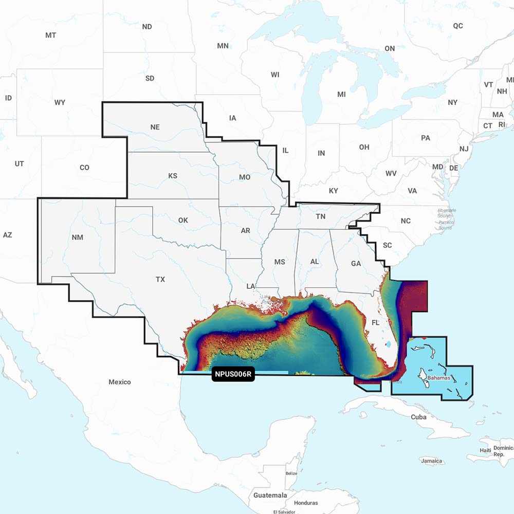 Navionics Platinum+ NPUS006R U.S. South Marine Mapping Card for Chartplotters