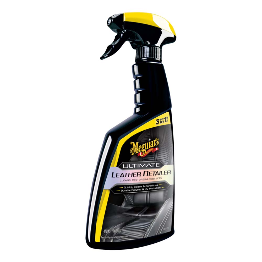 Meguiar's Ultimate Leather Detailer - 16oz for Leather Cleaning and Conditioning