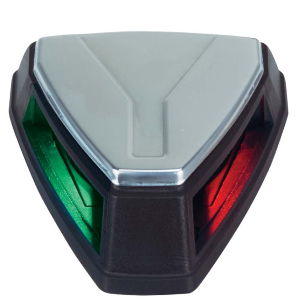 Perko 12V LED Bi-Color Navigation Light - Black or White, Stainless Steel or Plain Top Options