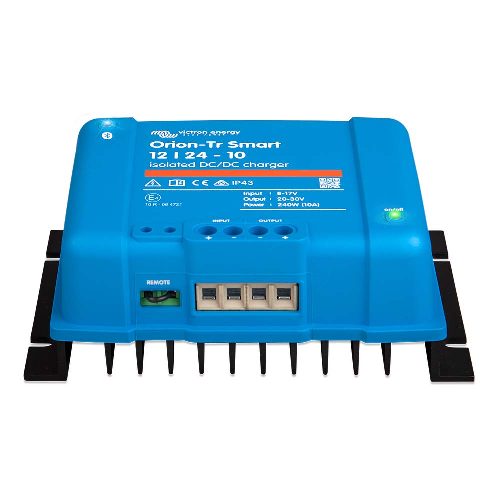 Victron Energy Orion-Tr Smart 12/24 10 Amp Isolated DC-DC Charger and Power Supply