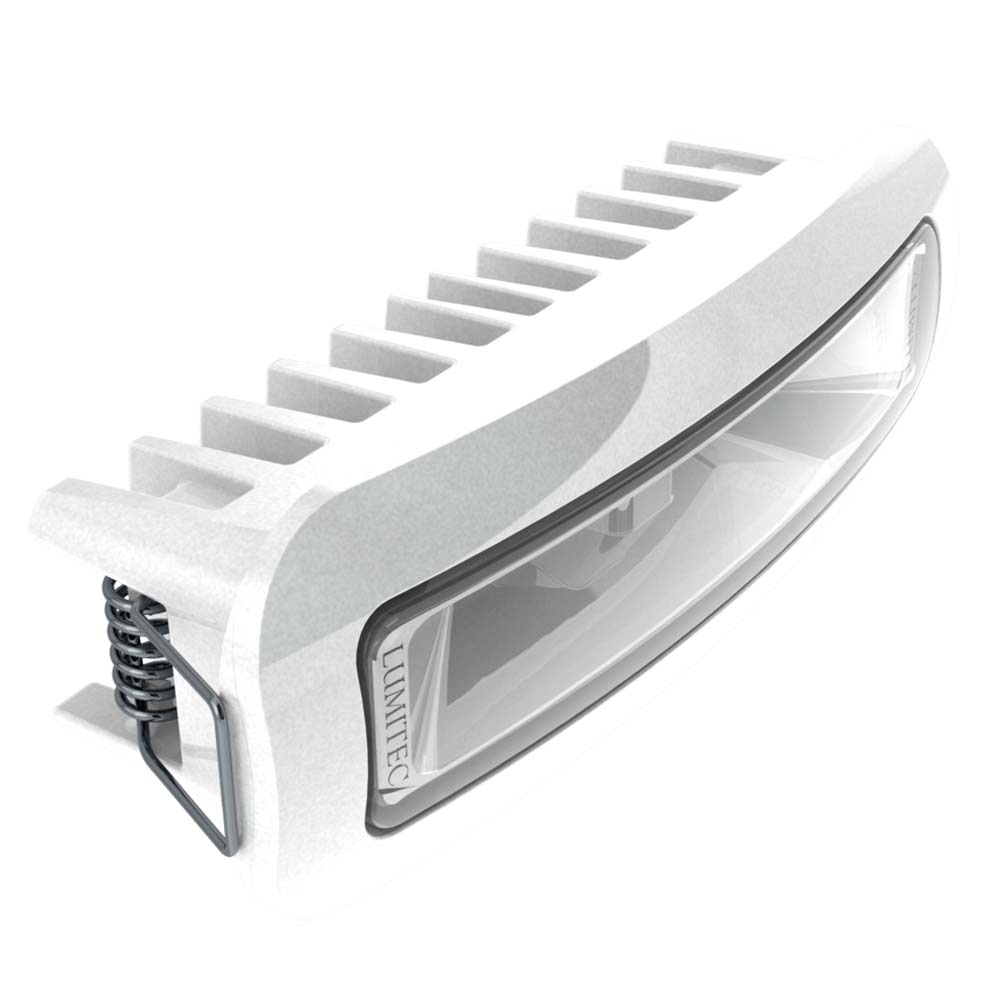 Lumitec Capri3 Spreader Light - White/Red Dimming with RGBW Spectrum - White Housing