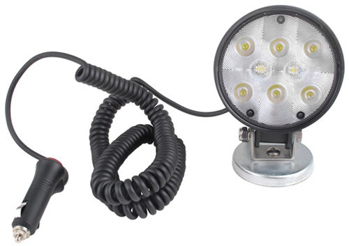 Cequent Towing Round Auxiliary LED Work Light with Magnetic Base (Part #54209-017)