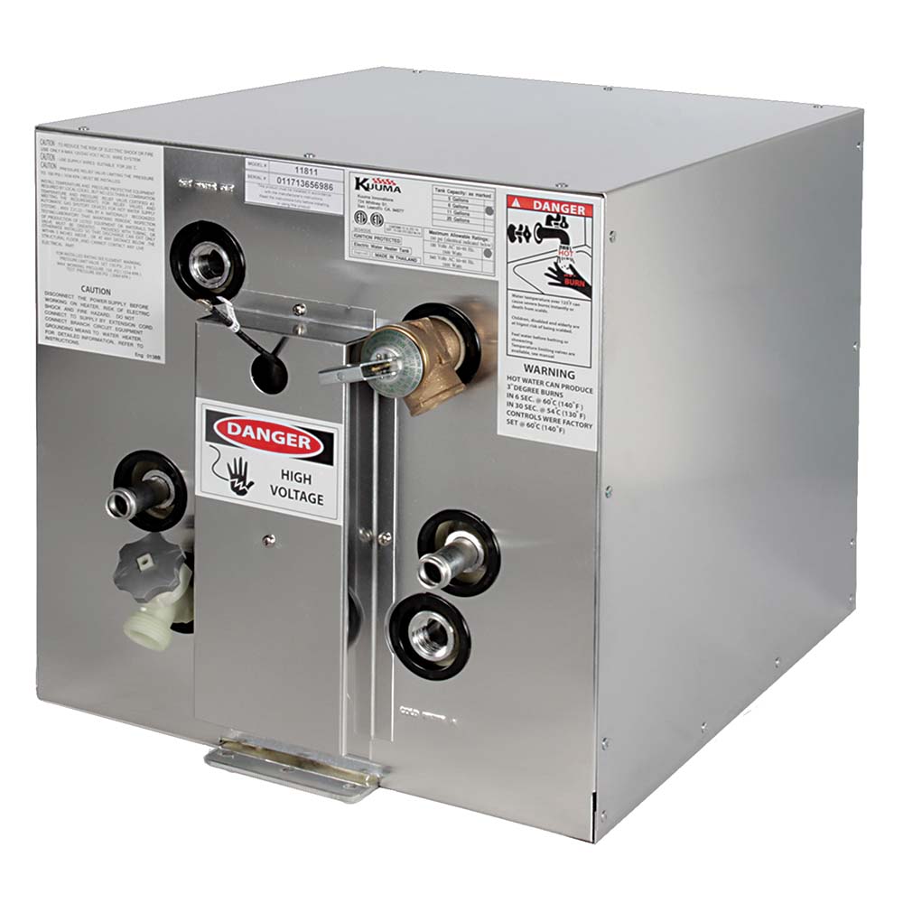Kuuma Products 11811 6 Gallon Water Heater - 120V for Marine and RV Applications