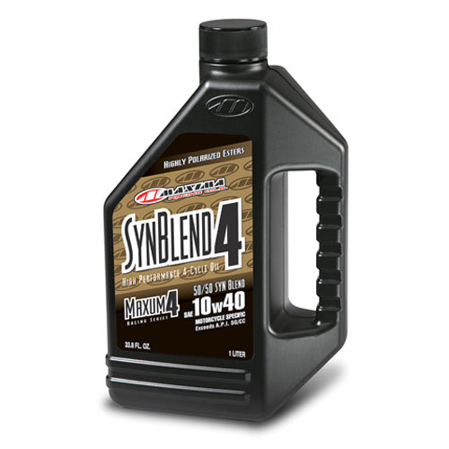 Maxima Maxum4 Synthetic Blend 10W-40 Motor Oil, 1 Quart (Part Number 34901B)