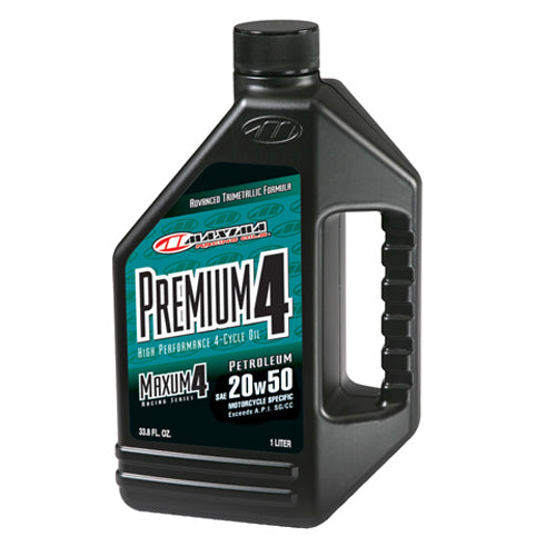 Maxima Maxum4 Premium 20W-50 Motor Oil - 1 Quart Bottle