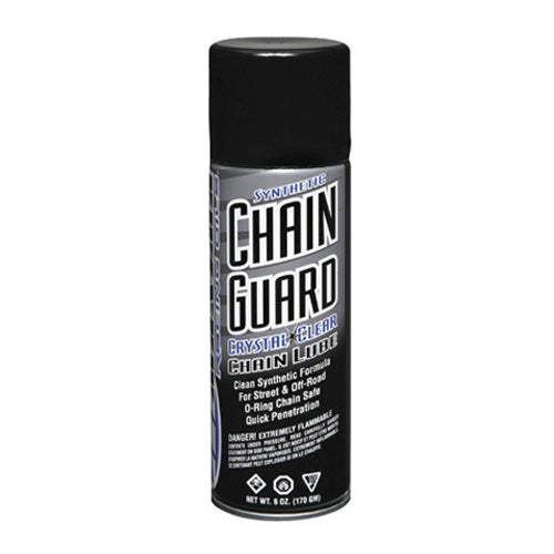 MAXIMA Crystal Clear Chain Lube 6 oz – High-Performance Chain Lubricant for Bicycles and Motorcycles