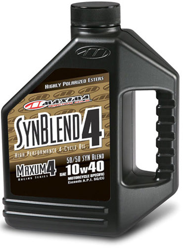 MAXIMA Syn Blend 10W40 MAXUM4 Series Motor Oil - 128 oz Bottle