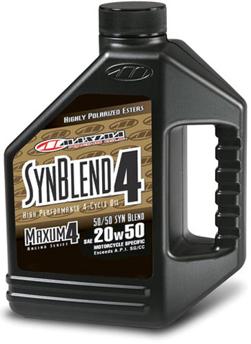 Maxima Syn Blend 20W50 Maxum4 Series Engine Oil - 128 oz