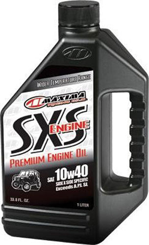 Maxima SXS Premium 10W40 Motor Oil - 1 Quart (Part Number 30-04901)