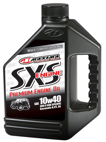 Maxima SXS Premium 10W40 Motor Oil (128 oz) for Effective Engine Lubrication