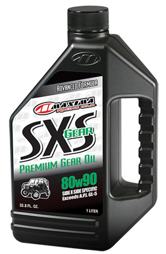 Maxima SXS Premium 80W90 Gear Oil - 1 Liter (Part #40-43901)
