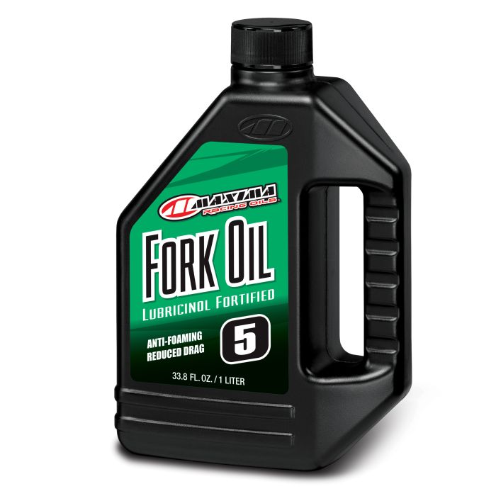 Maxima 54901 Fork Oil Standard Hydraulic 5WT, 1 Quart