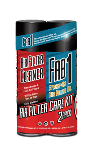 Maxima 70-799202 Air Filter Maintenance Combo Kit, 2-Pack Aerosol