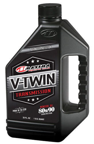 Maxima V-Twin Transmission and Gear Oil 80W90, 32 oz - Perfect for Harley Davidson and V-Twin Engines