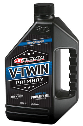 MAXIMA V-Twin Primary Oil 32 oz - High-Performance Motorcycle Lubricant