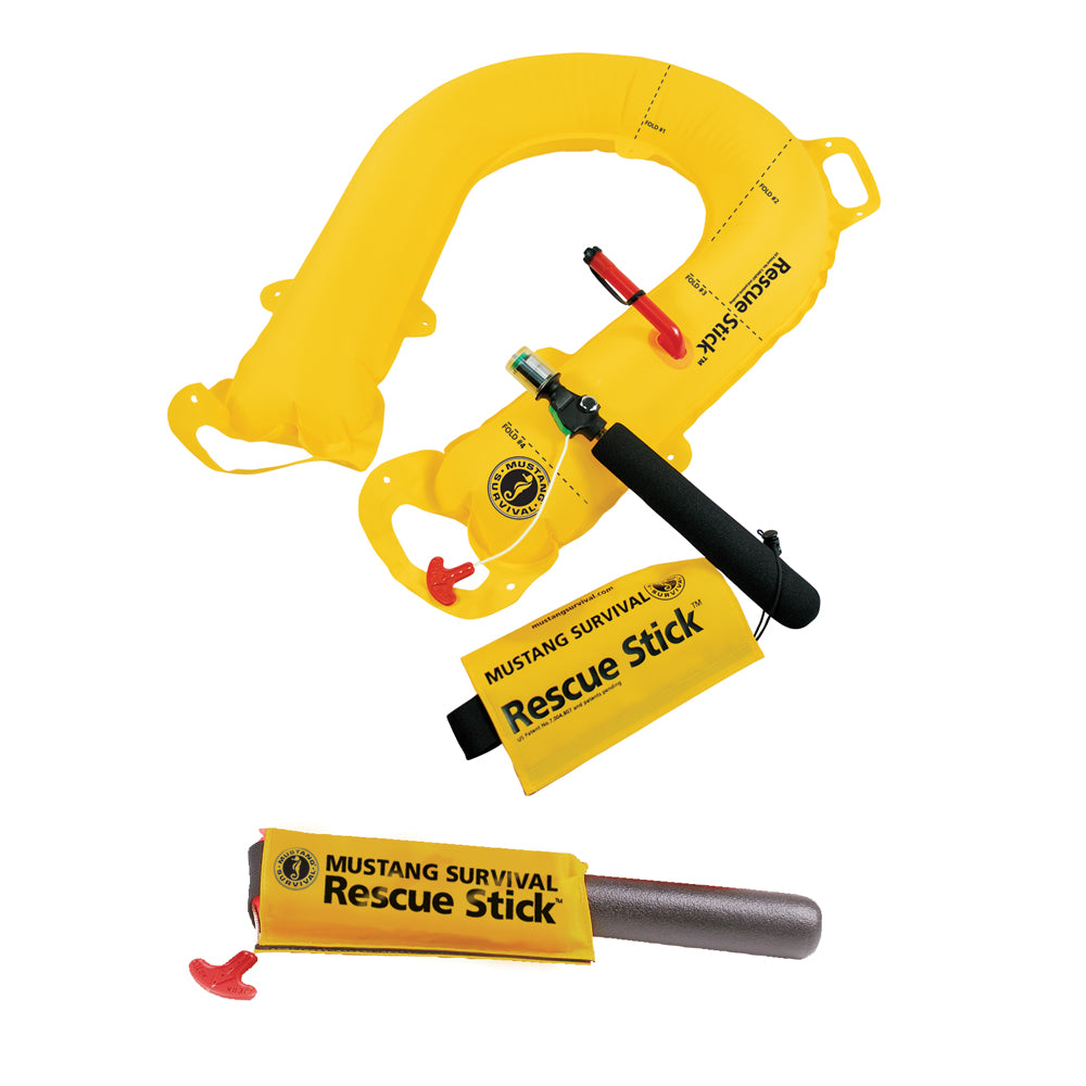 Mustang Survival Rescue Stick MRD100-0-0-101 Personal Flotation Device for Rapid Water Rescue