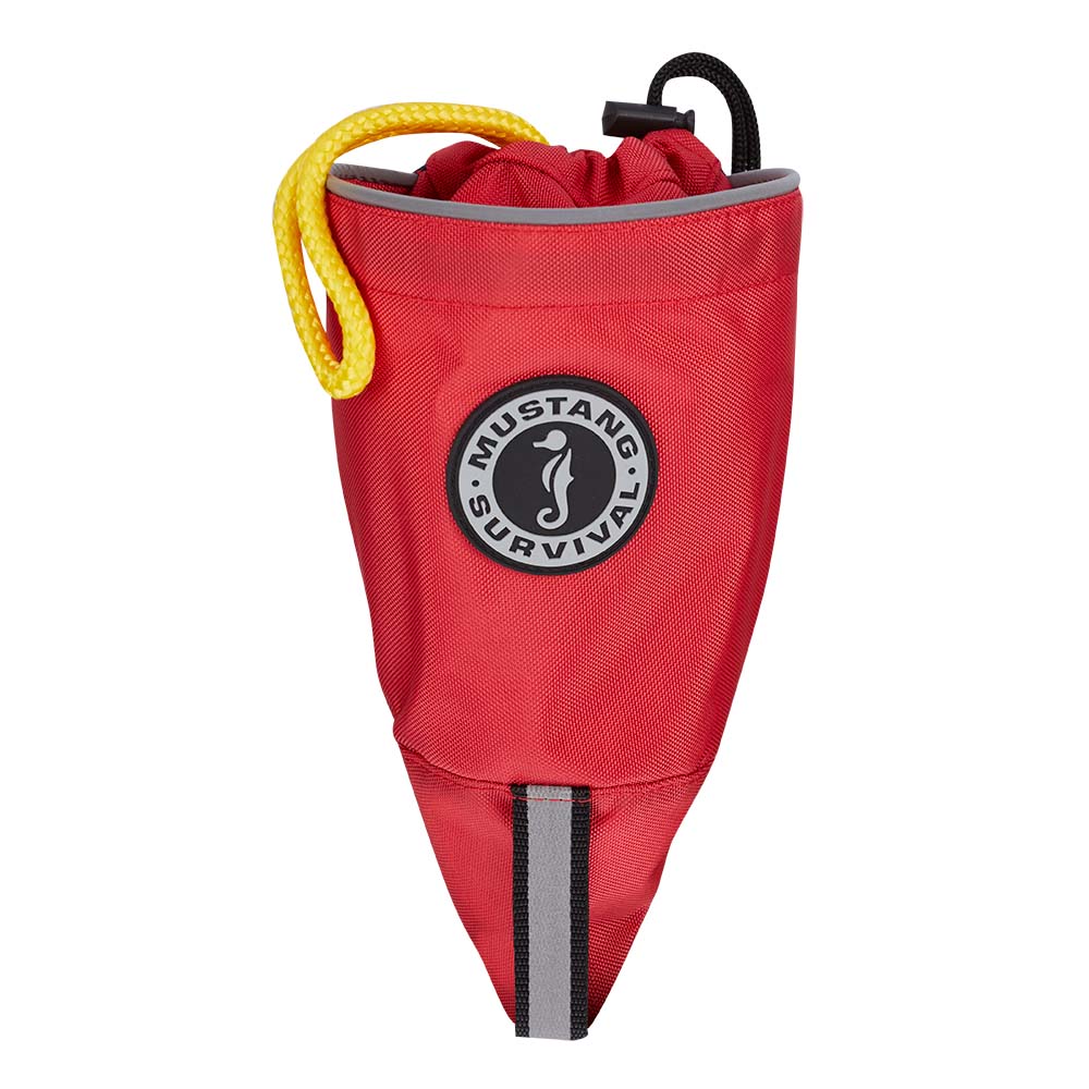 Mustang Survival Bailer Throw Bag with 50' Rope and Reflective Details