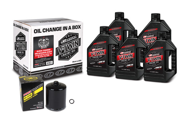 MAXIMA Milwaukee 8 V-Twin Quick Change Kit - Black (Part Number 90-129015PB)
