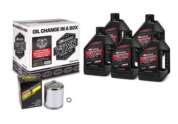 MAXIMA Milwaukee 8 V-Twin Quick Change Kit - Chrome (Part #90-129015PC)
