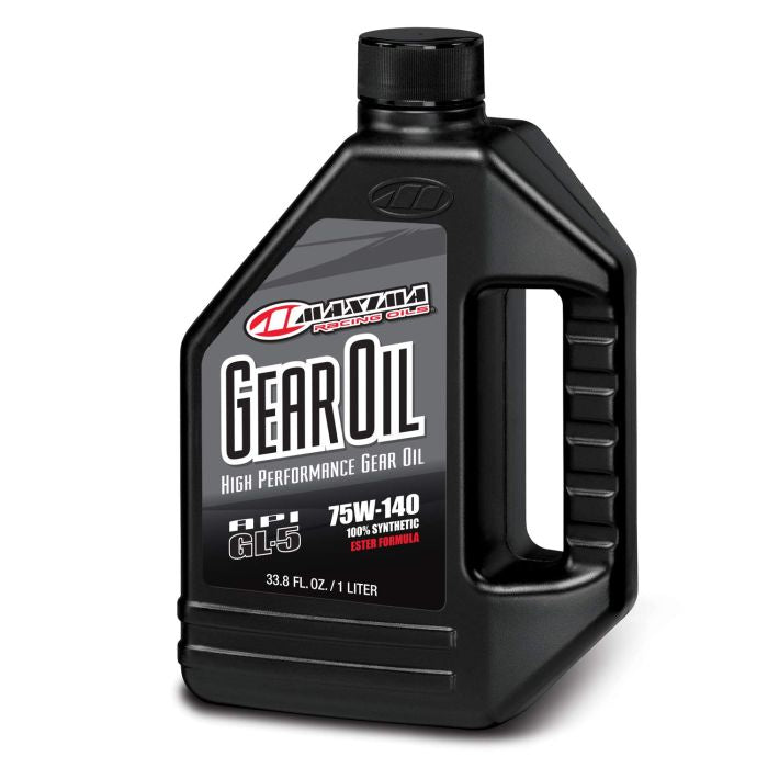 Maxima Synthetic Gear Oil 75W140 - 1 Liter (Part #40-49901)