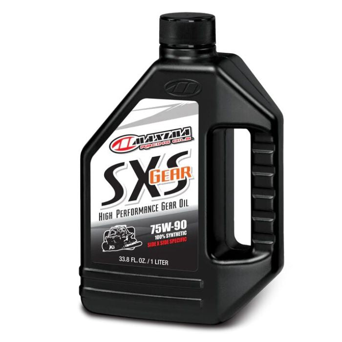 Maxima SXS Synthetic Gear Oil 75W90, 1 Liter - High-Performance Lubricant for Differentials and Transaxles