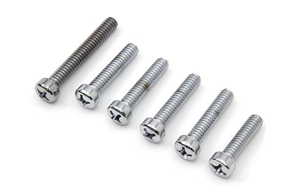 Colony Chrome Cam Cover Screw Kit for Harley Davidson FL Models